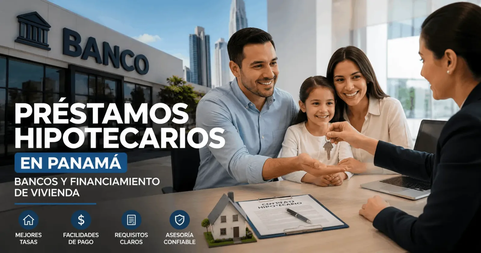 Los mejores bancos para préstamos hipotecarios en Panamá